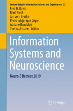 کتاب اینفرمیشن سیستمز اند نوروساینسیس Information Systems and Neuroscience : Gmunden Retreat on NeuroIS 2017