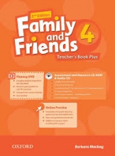 کتاب معلم فمیلی اند فرندز پلاس 4 ویرایش دوم Family and Friends 2nd 4 Teachers Book Plus