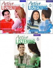 خرید مجموعه 3 جلدی اکتیو لیسنینگ ویرایش دوم Active Listening Second Edition