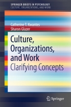 کتاب کالچر ارگانیزیشن اند ورک Culture, Organizations, and Work : Clarifying Concepts
