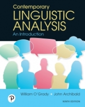 کتاب کانتمپوراری لینگوئیستیک آنالیزیز ویرایش نهم Contemporary Linguistic Analysis: An Introduction, 9th Edition