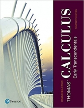 کتاب توماس کالکولوس Thomas' Calculus: Early Transcendentals, 14th Edition