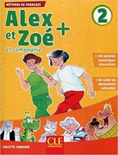 کتاب الکس ات زویی Alex et Zoe et compagnie 2 Livre + Cahier