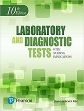 کتاب لابراتوری اند دیاگنوستی تست ویت نرسینگ ایمپلیکیشن ویرایش دهم Laboratory and Diagnostic Tests with Nursing Implications, 10t