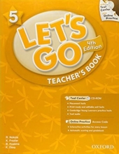 کتاب معلم لتس گو ویرایش چهارم Lets Go 5 Fourth Edition Teachers Book