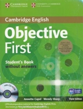 کتاب آبجکتیو فرست ویرایش چهارم Objective First (4th) SB+WB+2CD