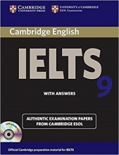 کتاب آیلتس کمبیریج IELTS Cambridge 9+CD دو رنگ