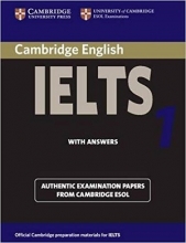 کتاب آیلتس کمبیریج IELTS Cambridge 1+CD دو رنگ