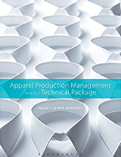 کتاب اپرل پروداکشن منیجمنت اند تکنیکال پکیج Apparel Production Management and the Technical Package