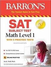 کتاب آزمون اس ای تی سابجکت تست SAT Subject Test Math Level 1