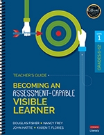 کتاب بیکامینگ اند اسسمنت کپیبل ویزیبال لرنر گریدز Becoming an Assessment-Capable Visible Learner, Grades 6-12, Level 1: Teacher′