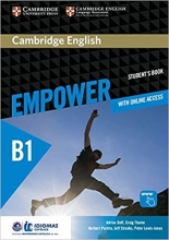 کتاب کمبریج انگلیش ایمپاور Cambridge English Empower Pre intermediate B1 S B + W B