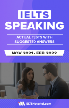 کتاب آیلتس اسپیکینگ اکچوال IELTS Speaking Actual Tests with Answers nov 2021 - feb 2022