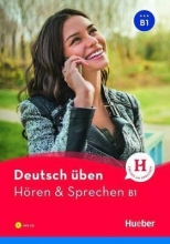 کتاب آلمانی Deutsch Uben Horen Sprechen B1 NEU Buch سیاه و سفید