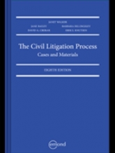 کتاب سیویل لیتیگیشن پروسز The Civil Litigation Process: Cases and Materials, 8th Edition