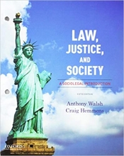 کتاب لو جاستیس اند سوسایتی Law, Justice, and Society: A Sociolegal Introduction, 5th Edition