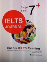 کتاب آیلتس ژورنال  آکادمیک / جنرال IELTS Journal Target Band 7 Tips for IELTS Reading academic/ jeneral