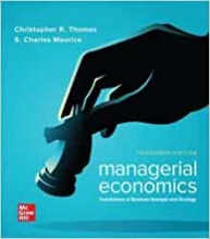 کتاب منیجریال اکونومیکز Managerial Economics: Foundations of Business Analysis and Strategy, 13th Edition