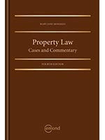 کتاب پروپرتی لو Property Law: Cases and Commentary, 4th Edition