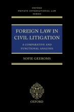 کتاب فوریگن لو این سیویل لیتیگیشن Foreign Law in Civil Litigation: A Comparative and Functional Analysis (Oxford Private Interna