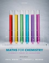 کتاب مث فور کمیستری Maths for Chemistry: A Chemist's Toolkit of Calculations, 3rd Edition