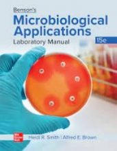 کتاب بینسونز میکروبیولوژیکال اپلیکیشنز Benson's Microbiological Applications Laboratory Manual--Concise Version, 15th Edition