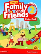 کتاب امریکن فمیلی اند فرندز ویرایش دوم American Family and Friends 2nd 2 SB+WB+DVD رحلی