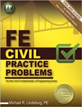 کتاب اف ای سیویل پرکتیس پرابلمز FE Civil Practice Problems for the Civil Fundamentals of Engineering Exam, First Edition