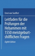 کتاب آلمانی Leitfaden für die Prüfungen der Hebammen mit 1550 meistgeburtshilflichen Fragen