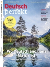 کتاب آلمانی Deutsch perfekt wo deutschland gans natur ist
