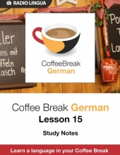 کتاب آلمانی کافی بریک جرمن Coffee Break german lesson 15