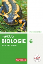 کتاب آلمانی فکوس بیولوژی Fokus Biologie Natur und Technik