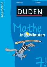 کتاب آلمانی Mathe in 15 Minuten Duden
