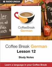 کتاب آلمانی کافی بریک جرمن Coffee Break German lesson 12