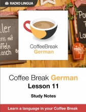 کتاب آلمانی کافی بریک جرمن Coffee Break German lesson 11