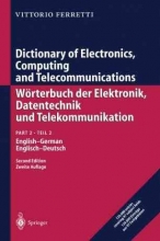 کتاب آلمانی Wörterbuch der Elektronik Datentechnik und Telekommunikation