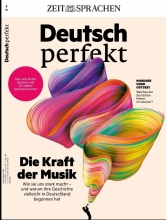 کتاب آلمانی Deutsch perfekt die kraft der musik