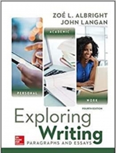 کتاب اکسپلورینگ رایتینگ Exploring Writing Paragraphs and Essays سیاه و سفید