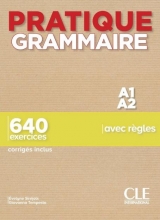 کتاب گرامر فرانسوی پرتیک گرمر نیوا Pratique Grammaire - Niveaux A1/A2