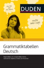 کتاب آلمانی Grammatiktabellen Deutsch Duden