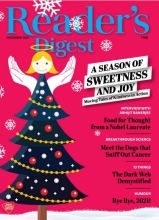 مجله ریدر دایجست Readers Digest A Season of Sweetness and Joy December 2021