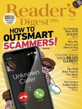 مجله ریدر دایجست Readers Digest How to outsmart the scammers May 2021
