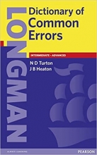 کتاب لانگمن دیکشنری آف کامان ارورز Longman Dictionary of Common Errors