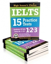 خرید کتاب زبان مجموعه 3 جلدی آیلتس پرکتیس تست آکادمیک تست IELTS 5 Practice Tests, Academic Set