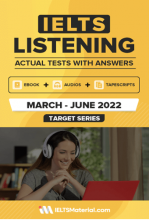 کتاب آیلتس لیسنینگ اکچوال تستس IELTS Listening Actual Tests and Answers March – June 2022