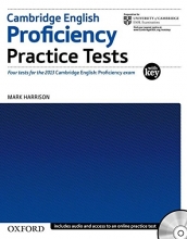 کتاب کمبریج اینگلیش پروفیسنسی سی پی ای Cambridge English: Proficiency (CPE): Practice Tests with Key