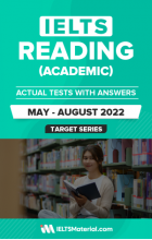 کتاب آیلتس ریدینگ آکادمیک اکچوال IELTS Reading Academic Actual Tests with Answers (May to August 2022)