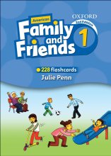 فلش کارت امریکن فمیلی اند فرندز ویرایش دوم Flashcards American Family and Friends 1 Second Edition