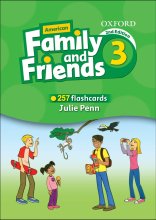 فلش کارت امریکن فمیلی اند فرندز ویرایش دوم Flashcards American Family and Friends 3 Second Edition