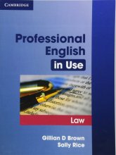 کتاب پروفشنال انگلیش این یوز لاو Professional English in Use Law